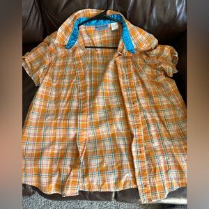 Wrangler Blues Button Up Shirt